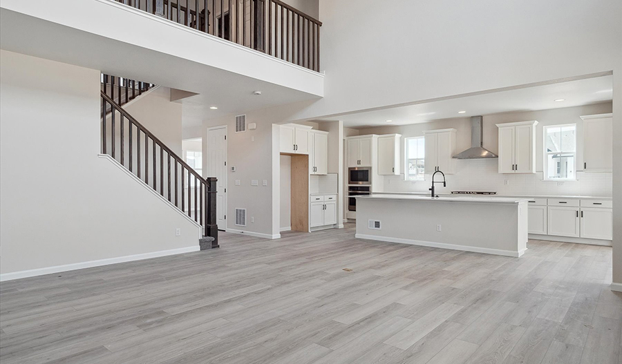 Great Room of the DillonII floor plan