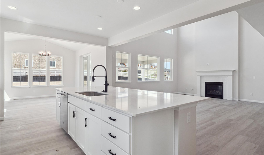 Kitchen of the DillonII floor plan