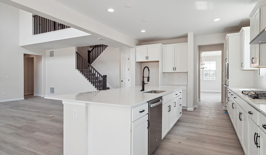 Kitchen of the DillonII floor plan