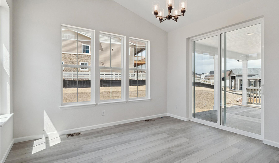 Sunroom of the DillonII floor plan