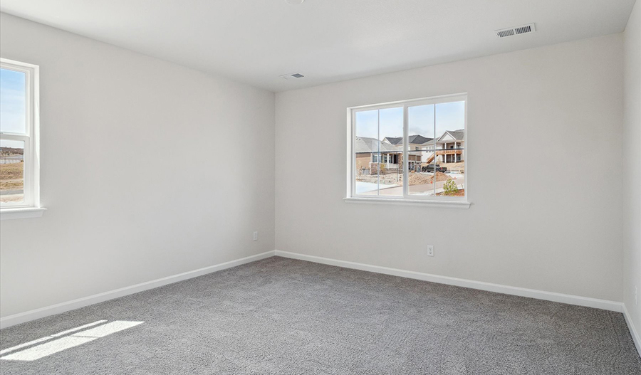 Bedroom of the DillonII floor plan