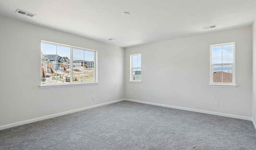 Bedroom of the DillonII floor plan