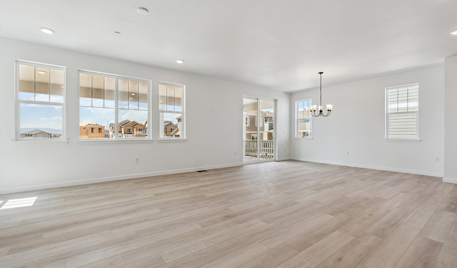 Great Room of the Laurel floor plan