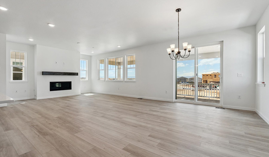 Dining Area of the Laurel floor plan