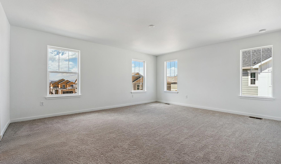 Bedroom of the Laurel floor plan