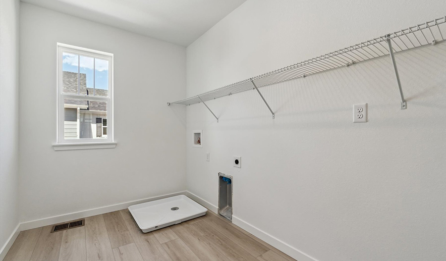 Laundry Room of the Laurel floor plan