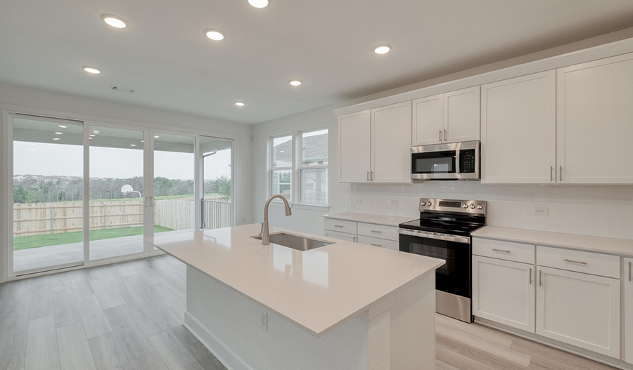 Kitchen of the Moonstone floor plan