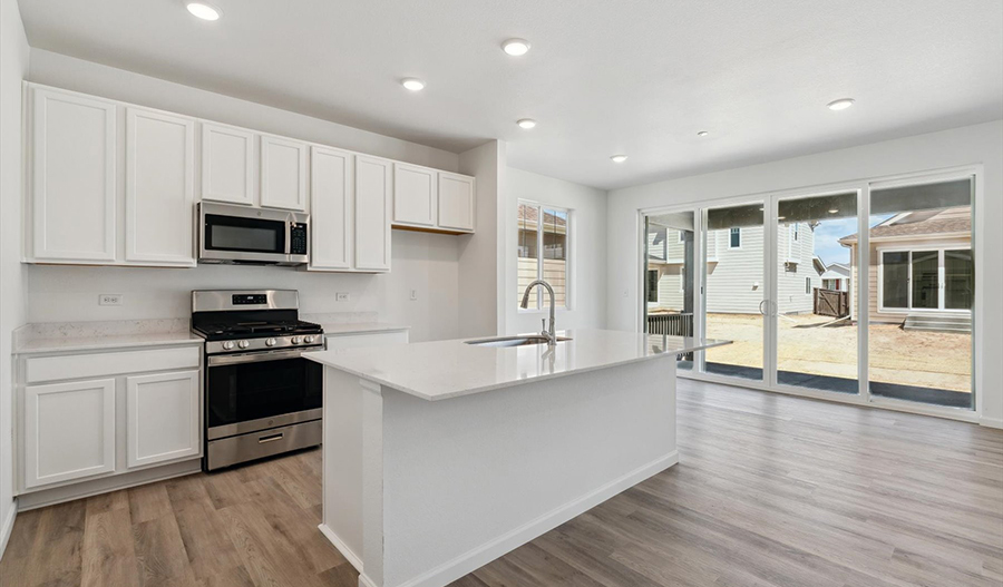 Kitchen of the Citrine floor plan