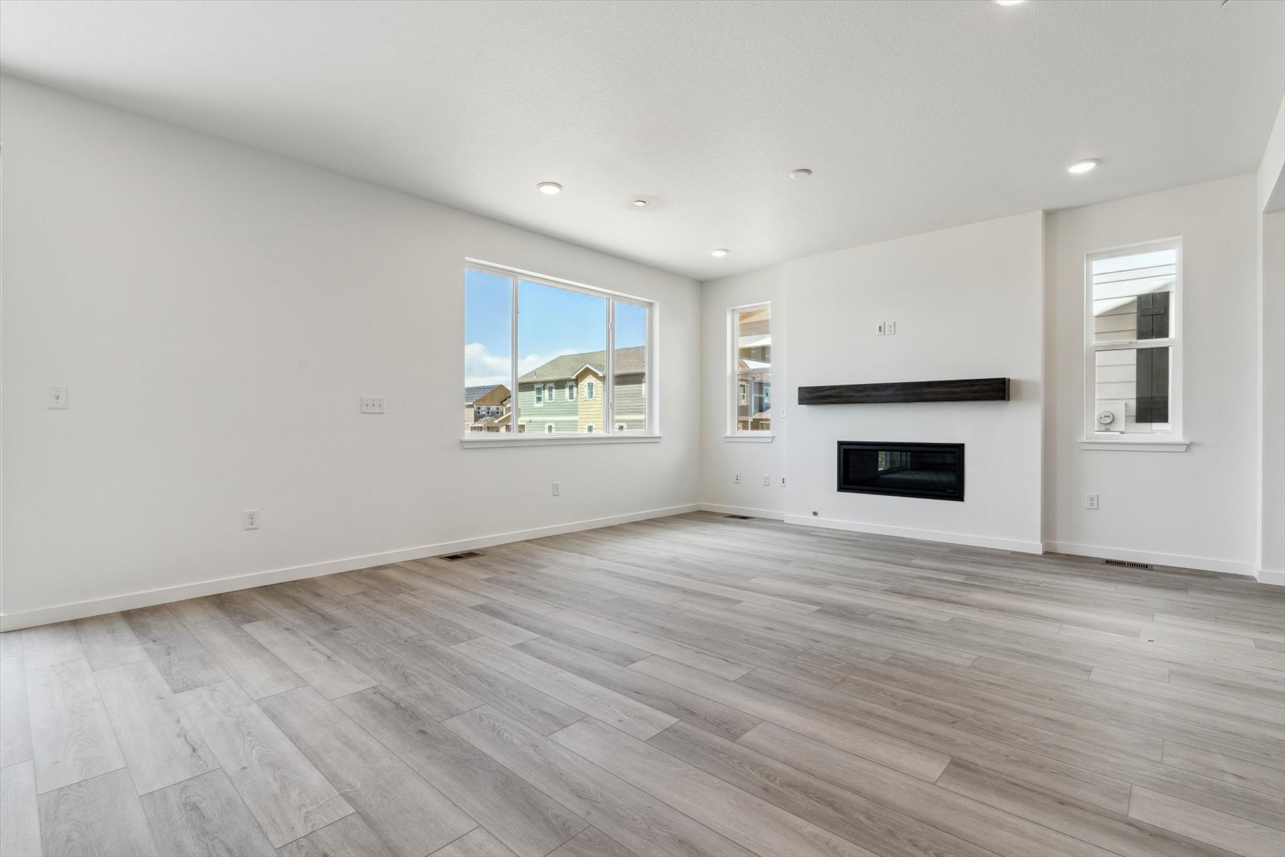 Great Room of the Leah floor plan