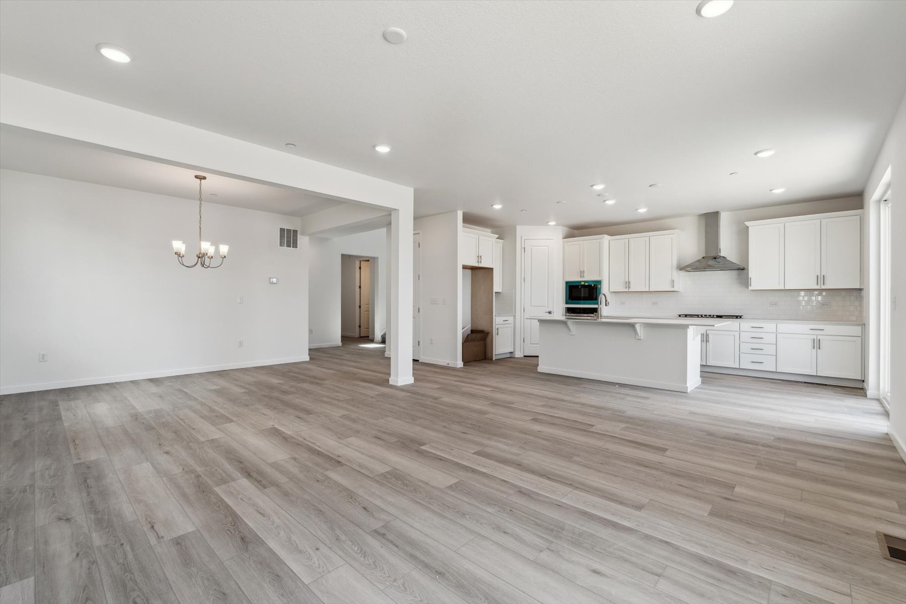 Great Room of the Leah floor plan