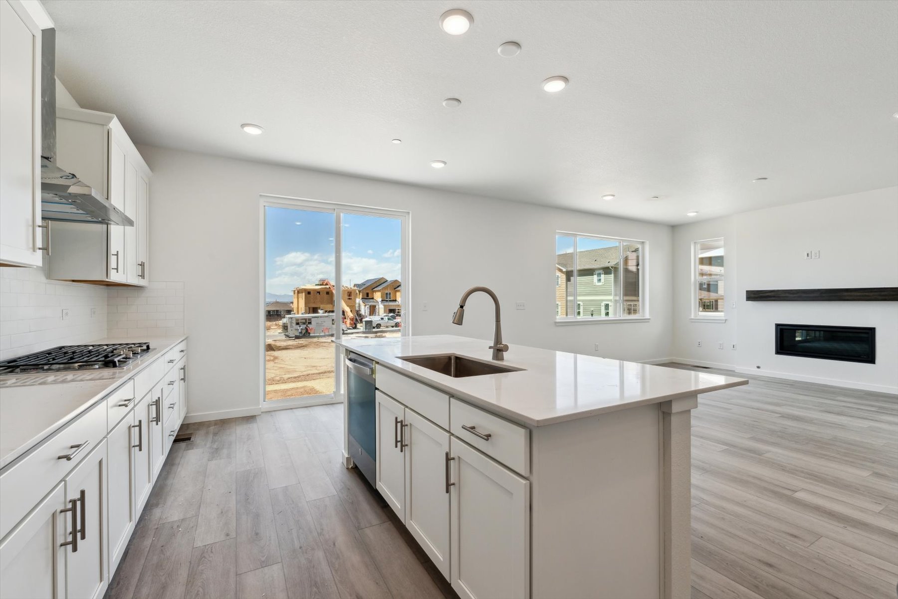 Kitchen of the Leah floor plan