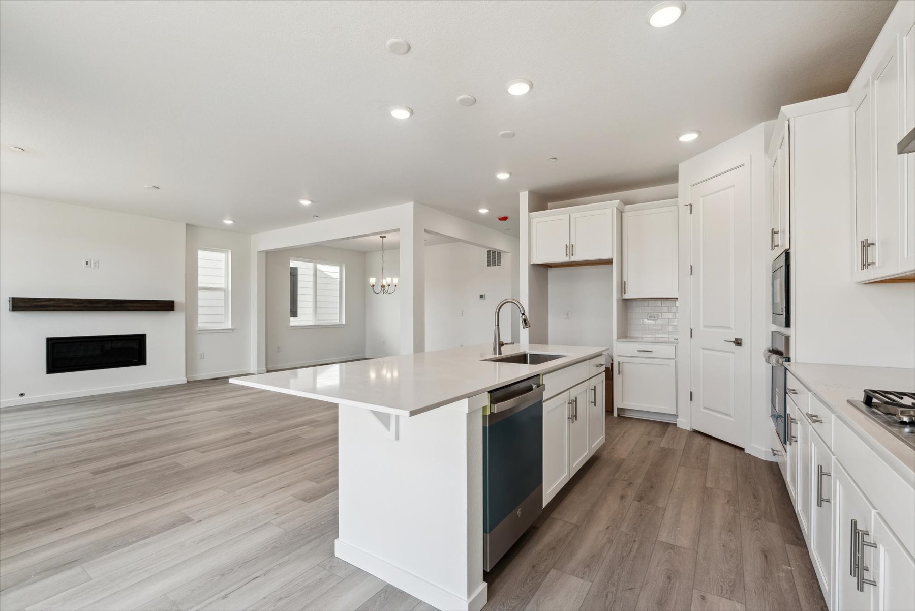 Kitchen of the Leah floor plan