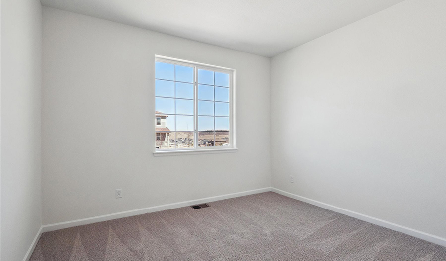 Bedroom of the Melody floor plan