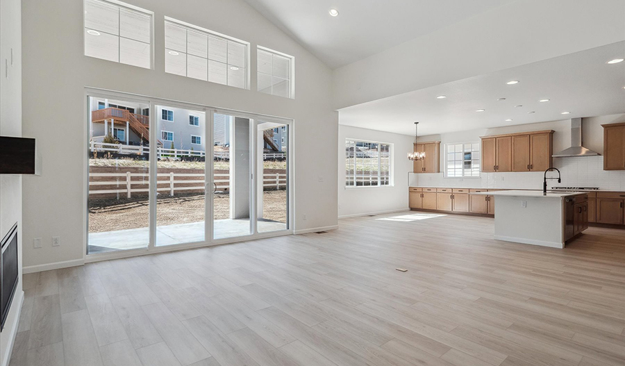 Great Room of the Melody floor plan