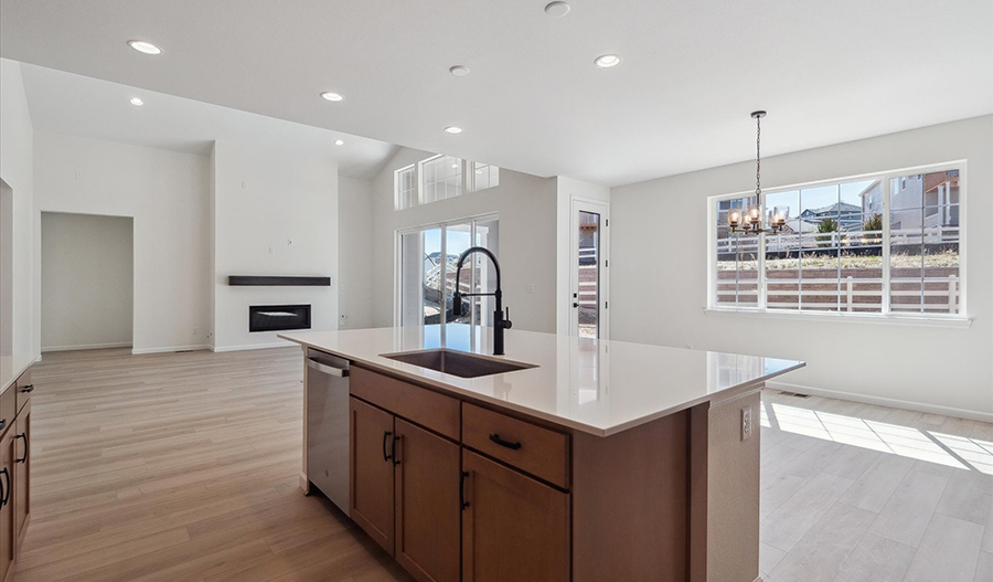Kitchen of the Melody floor plan