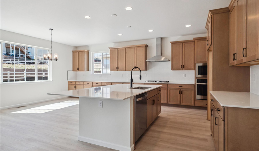 Kitchen of the Melody floor plan