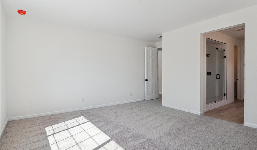 Bedroom of the Melody floor plan