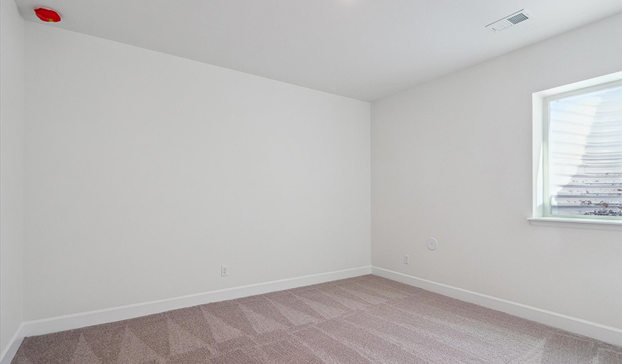 Bedroom of the Melody floor plan