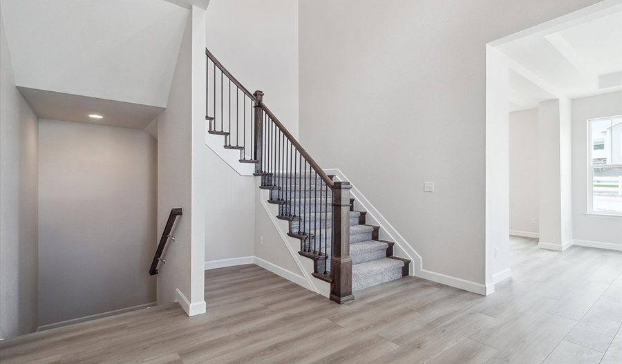 Entry of the Harmon floor plan