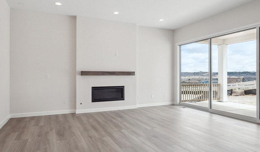 Great Room of the Harmon floor plan