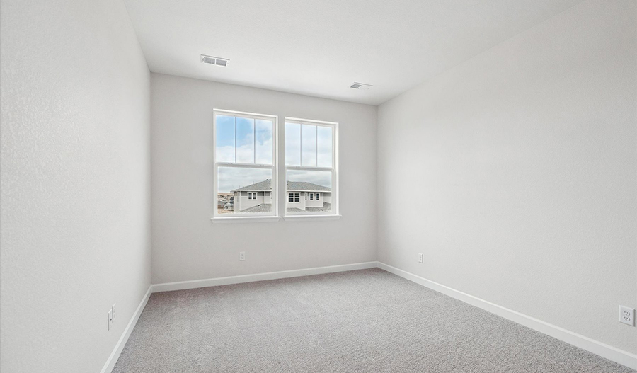 Bedroom of the Harmon floor plan