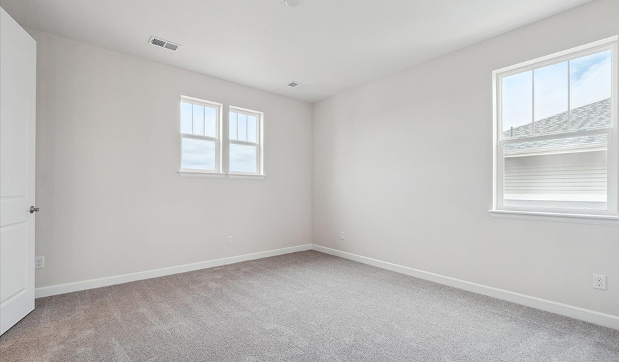 Bedroom of the Harmon floor plan