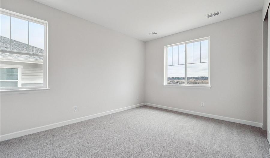 Bedroom of the Harmon floor plan