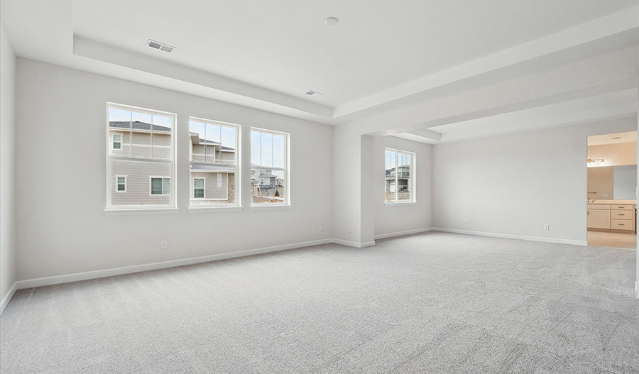 Bedroom of the Harmon floor plan