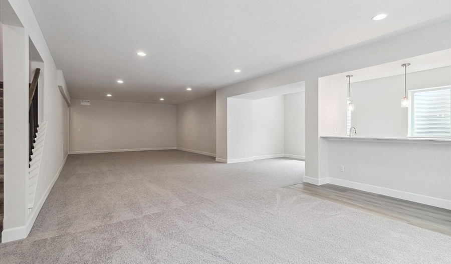 Recreation Room of the Harmon floor plan