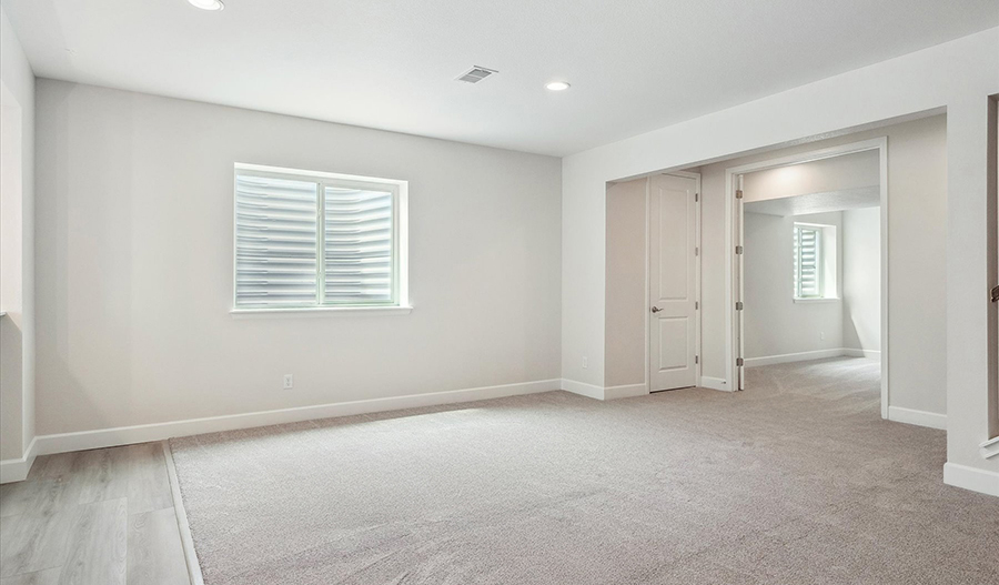 Bedroom of the Harmon floor plan