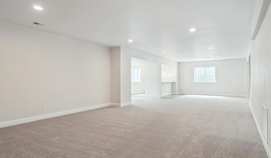 Recreation Room of the Harmon floor plan