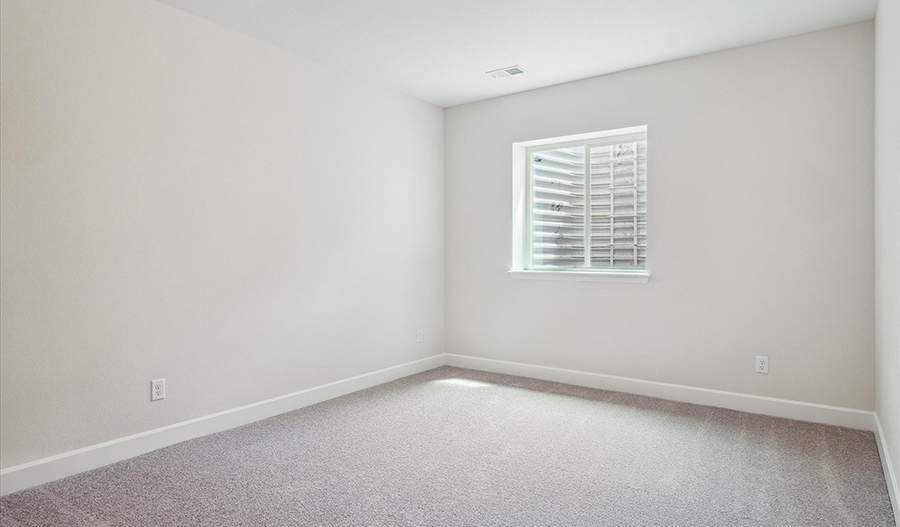 Bedroom of the Harmon floor plan