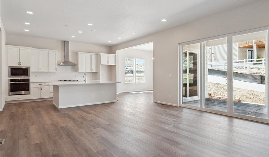 Great Room of the Decker floor plan
