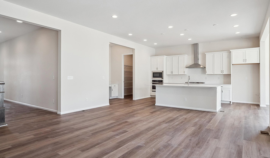 Great Room of the Decker floor plan