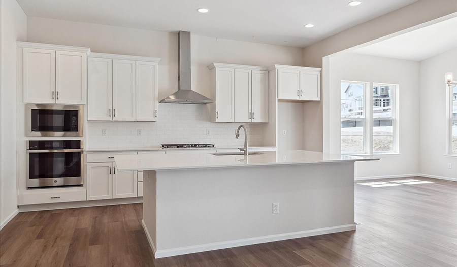 Kitchen of the Decker floor plan