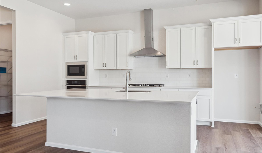 Kitchen of the Decker floor plan