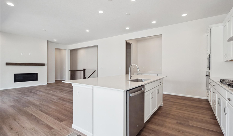 Kitchen of the Decker floor plan