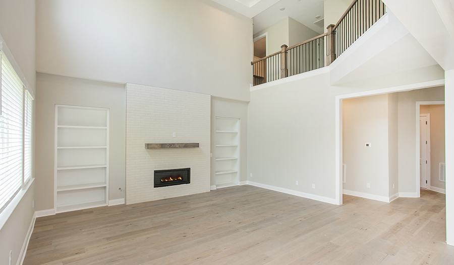 Great Room of the HillaryII floor plan
