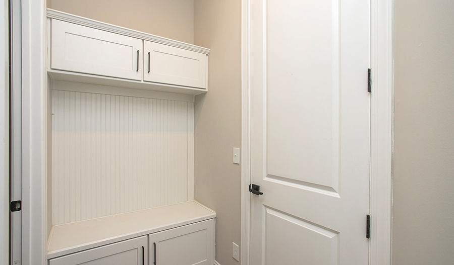 Mudroom of the HillaryII floor plan
