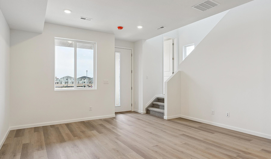 Great Room of the Boston floor plan