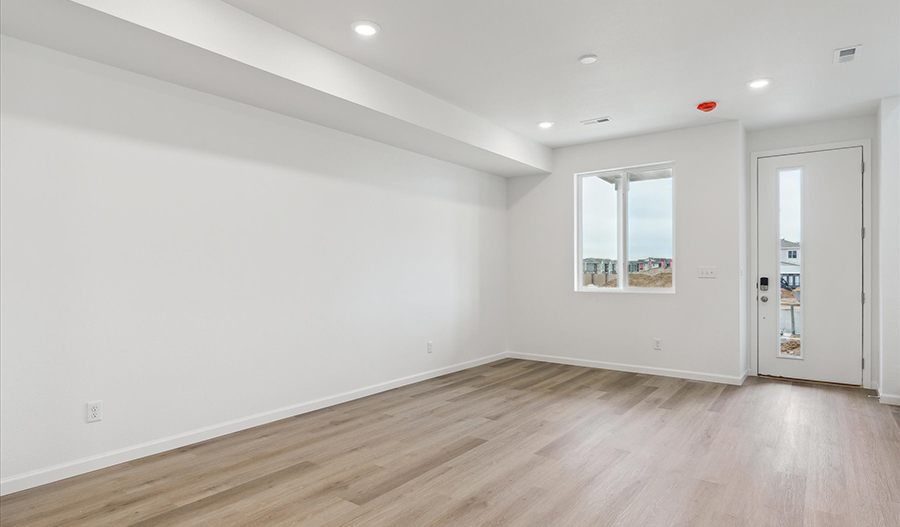 Great Room of the Boston floor plan
