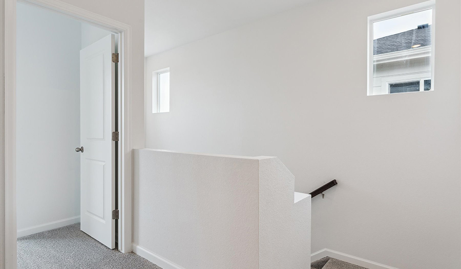 Hallway of the Boston floor plan