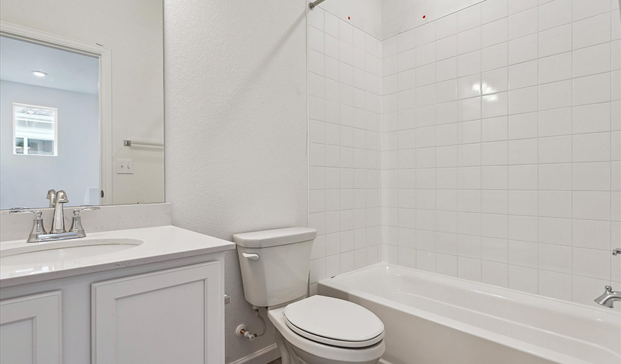 Bathroom of the Boston floor plan
