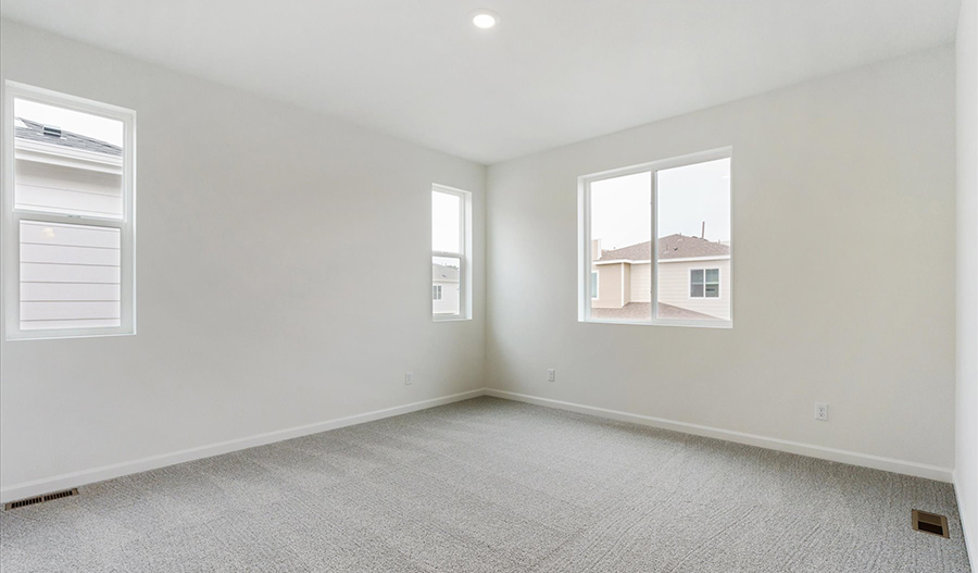 Bedroom of the Boston floor plan