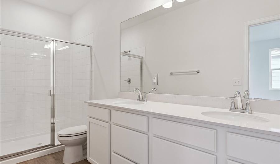 Bathroom of the Boston floor plan