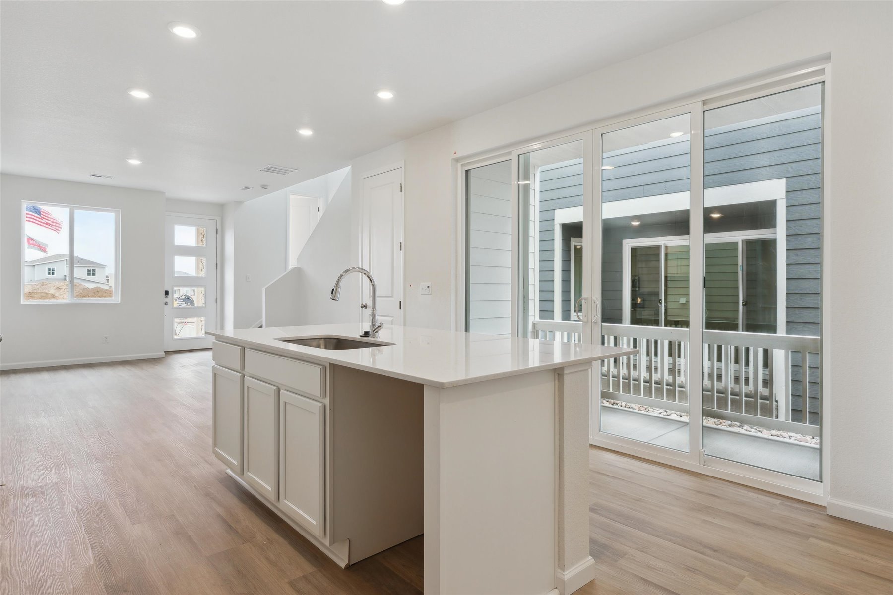 Kitchen of the Boston floor plan