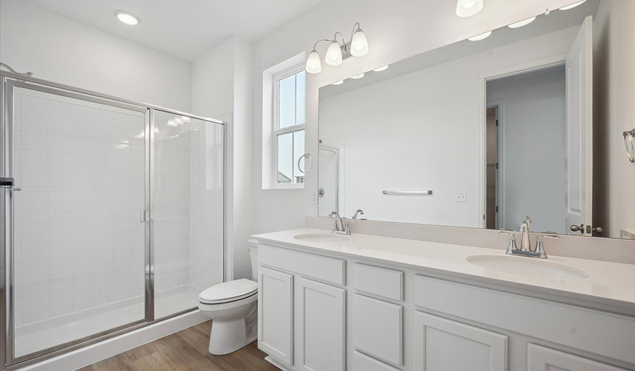 Bathroom of the Alexandrite floor plan