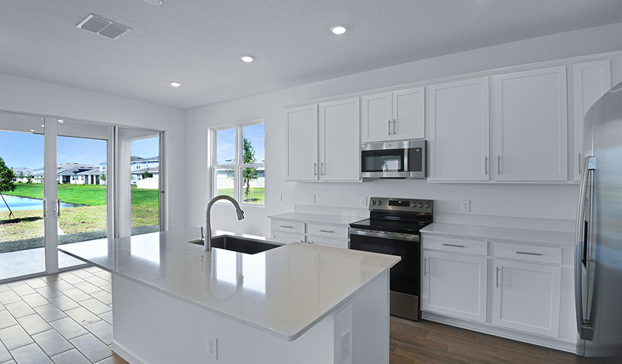 Kitchen of the Moonstone floor plan