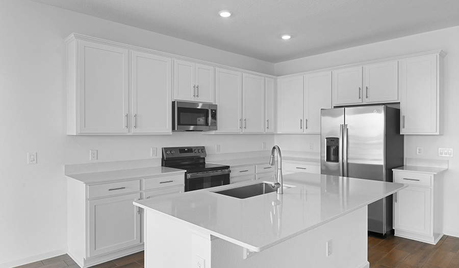 Kitchen of the Moonstone floor plan