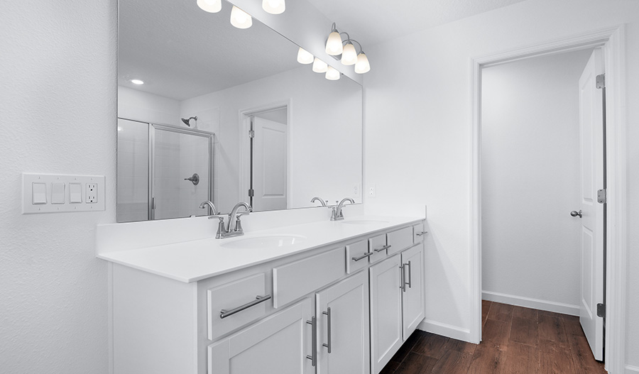 Bathroom of the Moonstone floor plan